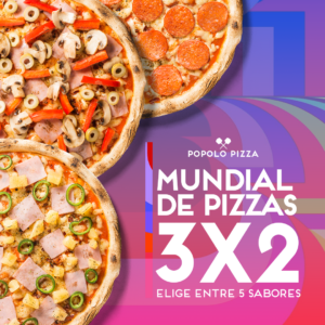 3X2 Pizzas Clásicas