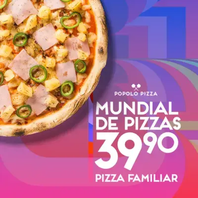 Promo Pizza Familiar 39.90